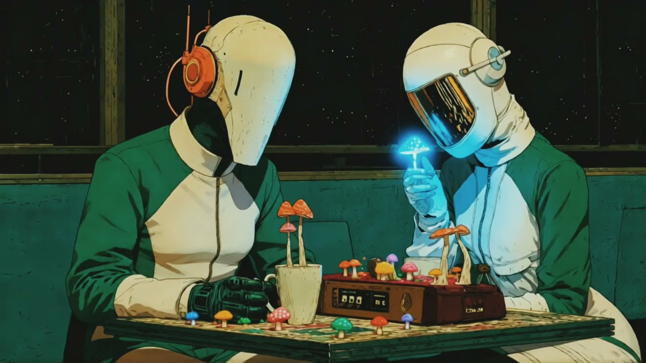 Daft Punk Inspired Dream Vibes 🍄🤖 | French House, Synthwave, Retro Funk, Disco, Chillwave