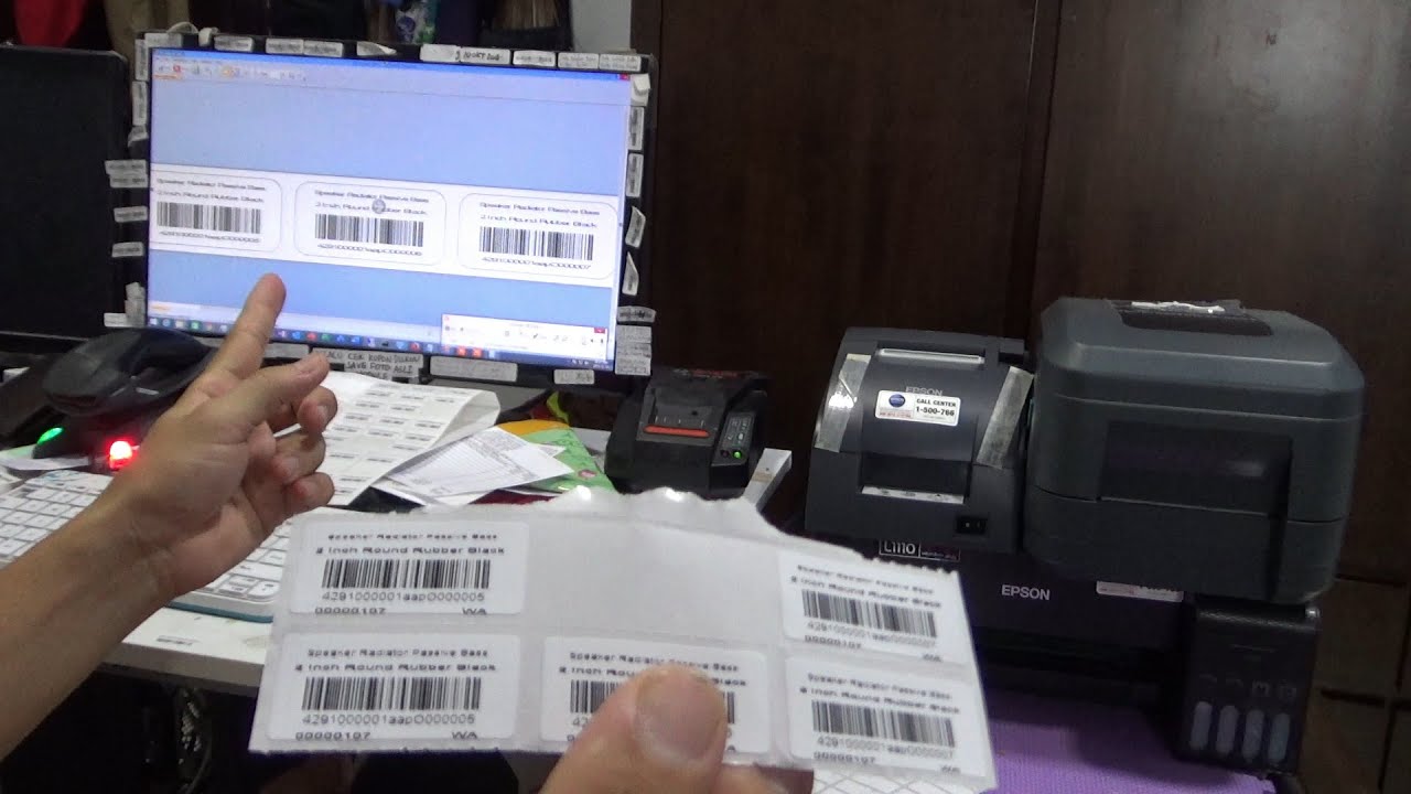 Menggunakan dan Setting Printer Barcode Zebra GT800 GT820 BarTender Software Program Toko