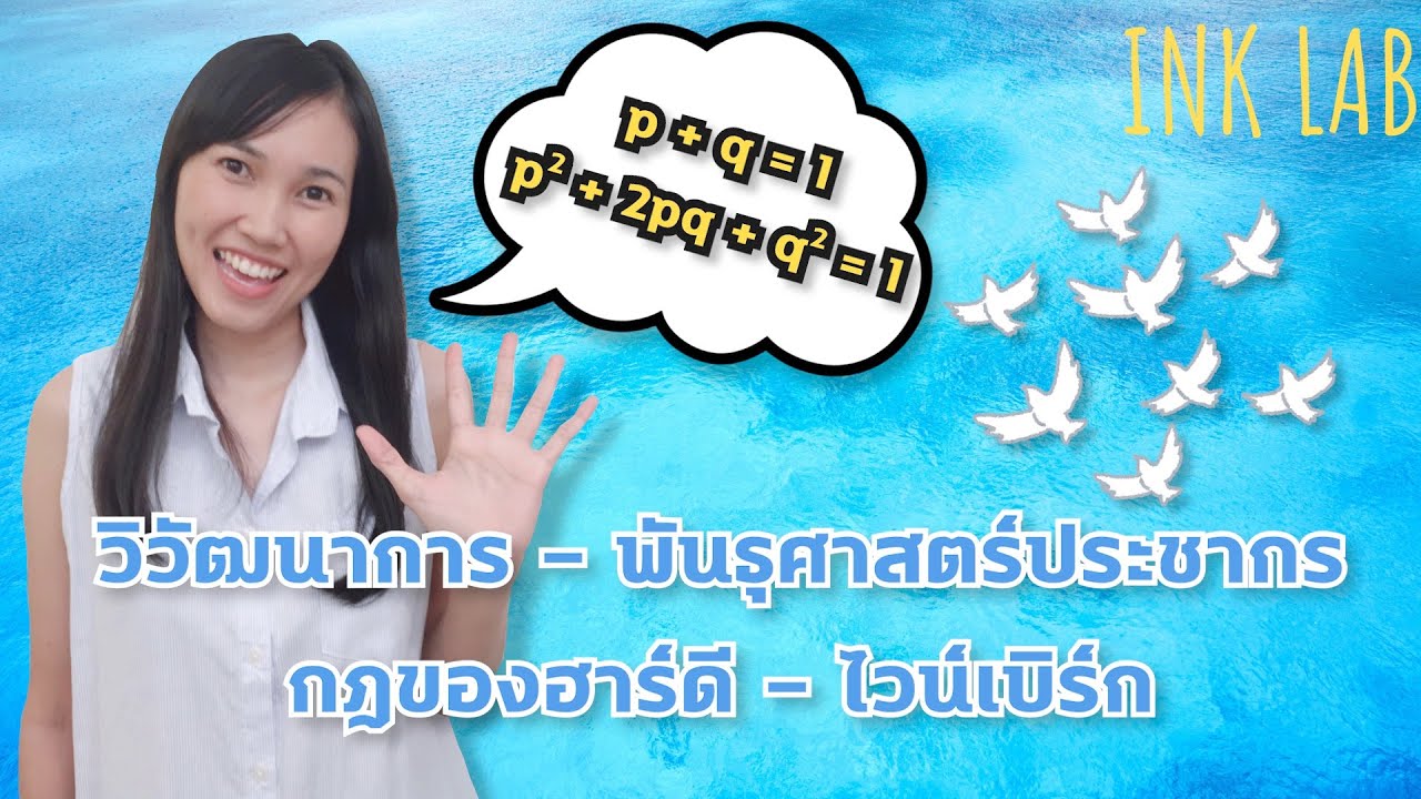 🧬วิวัฒนาการ 4 : กฎของฮาร์ดี-ไวน์เบิร์ก | พันธุศาสตร์ประชากร [Biology#13]