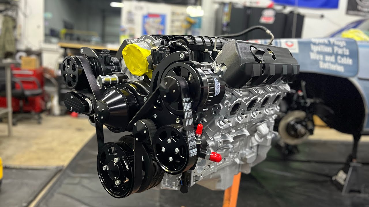 Установлен комплект приводных ремней CVF Racing LT1 Wraptor.