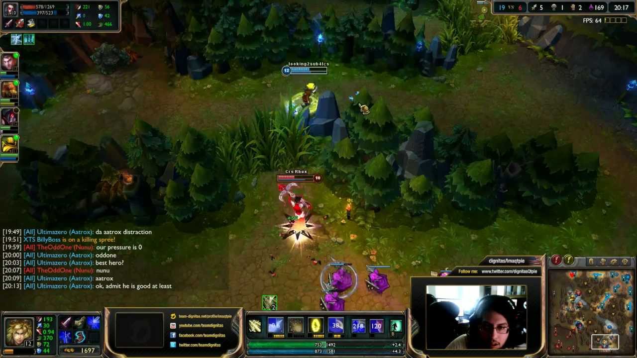 imaQtpie - Blue Ezreal vs Vayne bot lane «Beast» (Challenger l)