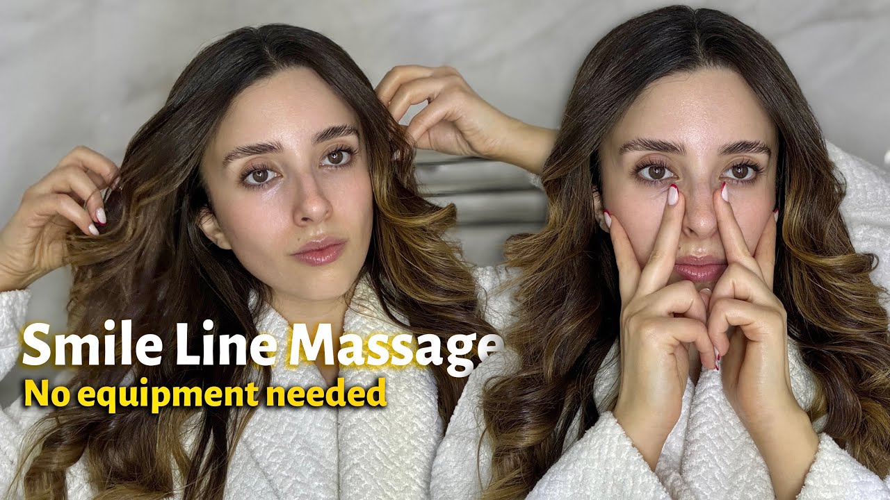 Part 17|Laugh Line Massage | Natural Way to Reduce Wrinkles & Look Younger ✨ماساژ خط خنده
