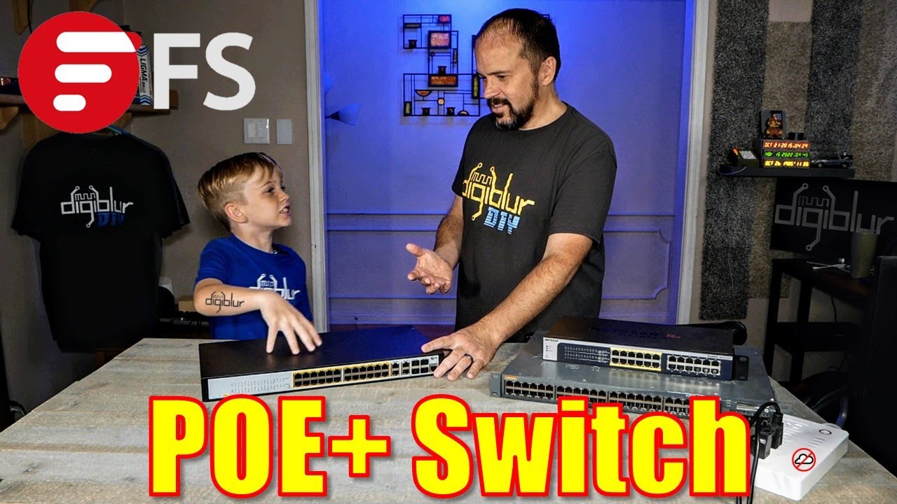 FS Switch 24 Port POE+ Review - S3400-24T4FP