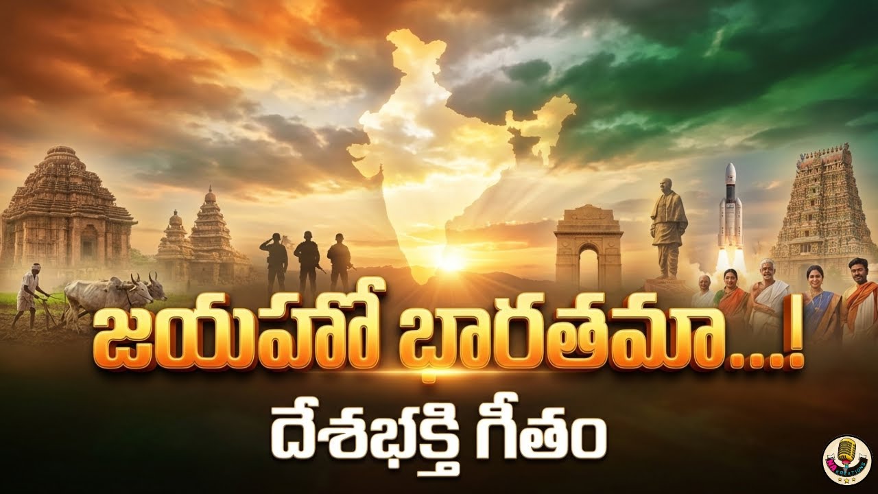జయహో భారతమా…! | EPIC PATRIOTIC ANTHEM |  దేశభక్తి గీతం | TELUGU PATRIOTIC SONG 2026|