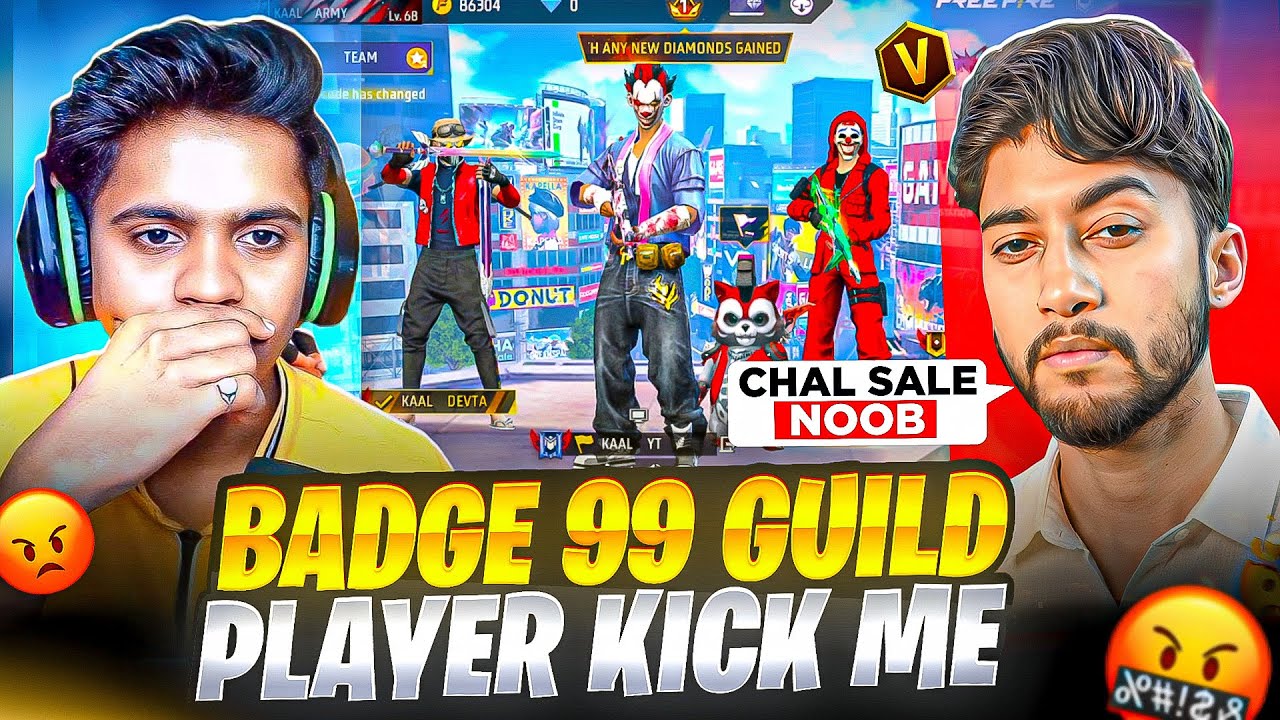 Ultimate Guild Test Prank On BIG YOUTUBER  🤯 Yeh क्या होगया || 1 VS 4 👿 GARENA FREE FIRE