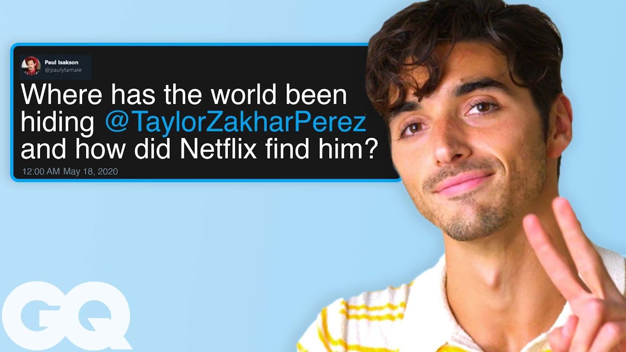 Taylor Zakhar Perez Replies to Fans on the Internet | Actually Me | GQ
