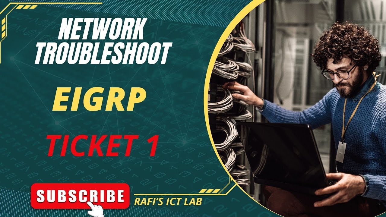 Real-time Troubleshoot - EIGRP- Ticket 1, Interface down.