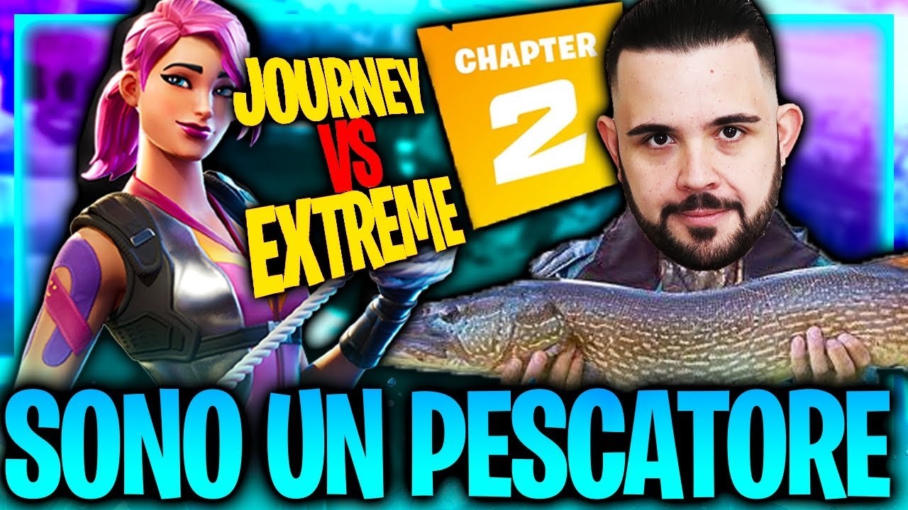 FORTNITE - Capitolo 2 : La Canna da Pesca è Utilissima