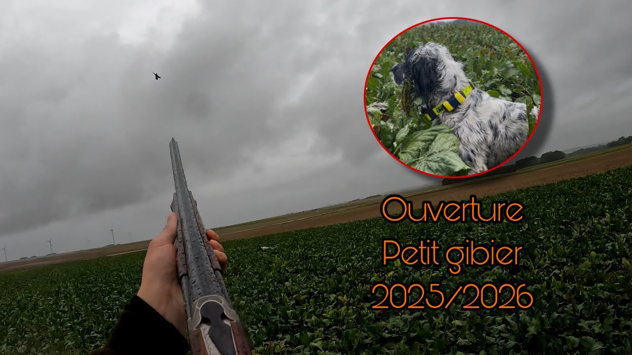 Notre ouverture de chasse au petit gibier 2025/2026.