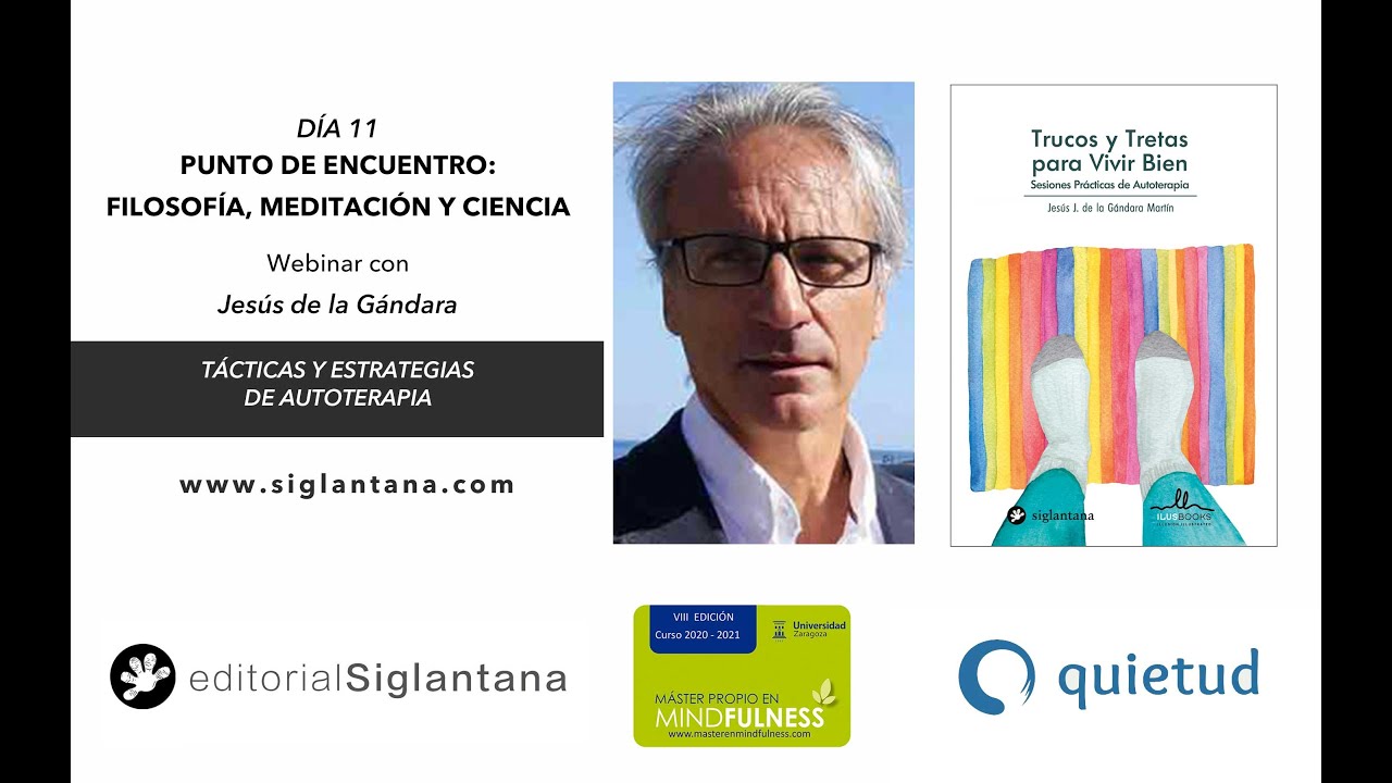 Día 11: TÁCTICAS Y ESTRATEGIAS DE AUTOTERAPIA, de Jesús de la Gándara