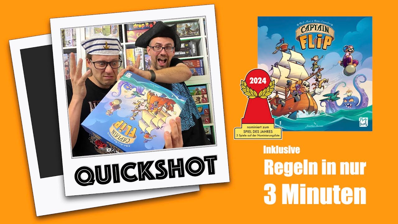 #Quickshot - Captain Flip (PlayPunk 2024) | Nominiert zum Spiel des Jahres 2024
