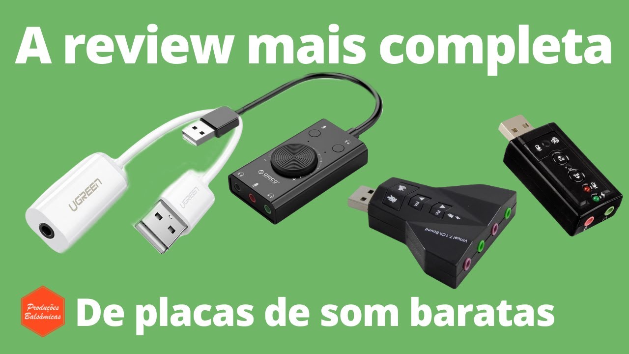 Placas de som baratas / Placa de &aacute;udio barata/ Interfaces barata / Placas de som do ali express /