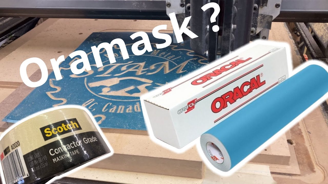 Oramask 813 ou ruban &agrave; masquer : quel est le meilleur pour un stencil CNC ?