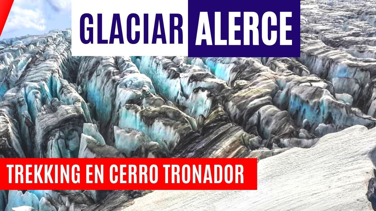 🟤 Cruce GLACIAR ALERCE ¡Trekking en Bariloche! Cerro Tronador