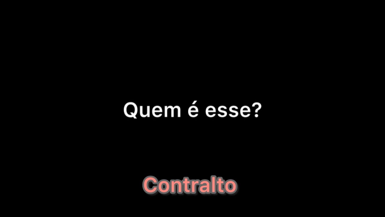 Contralto “Quem é esse?-Julliany Souza” com letra