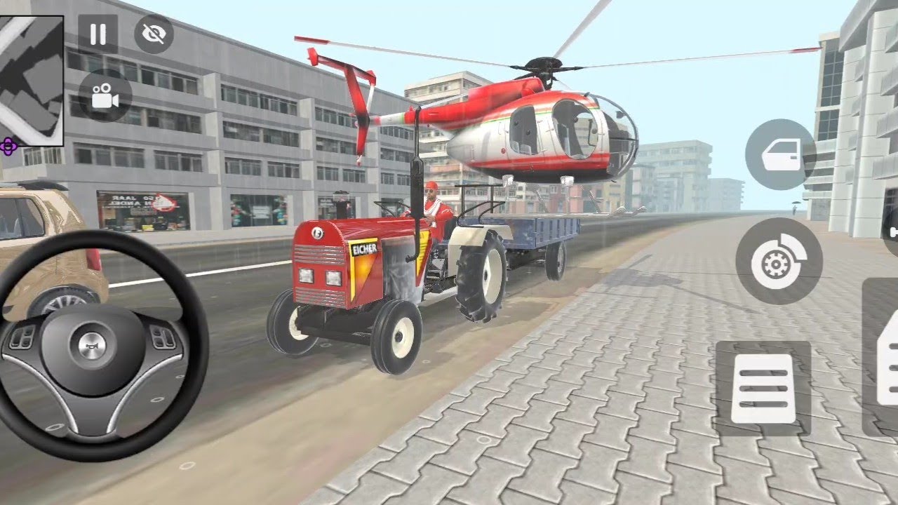 Helicopter vs Tractor 🚁🚜 | Ye Kya Ho Raha Hai! 😲