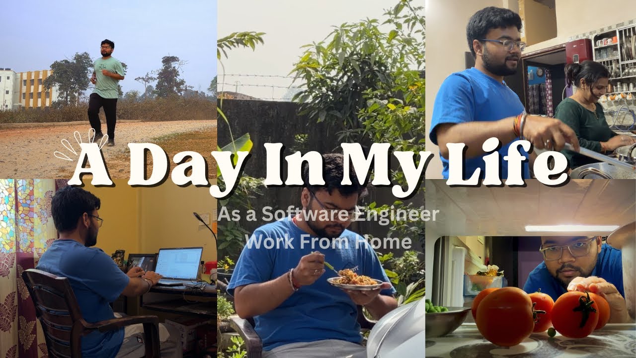 A Day in My Life ft. Work From Home | Software Engineer | Vlog | Cooking