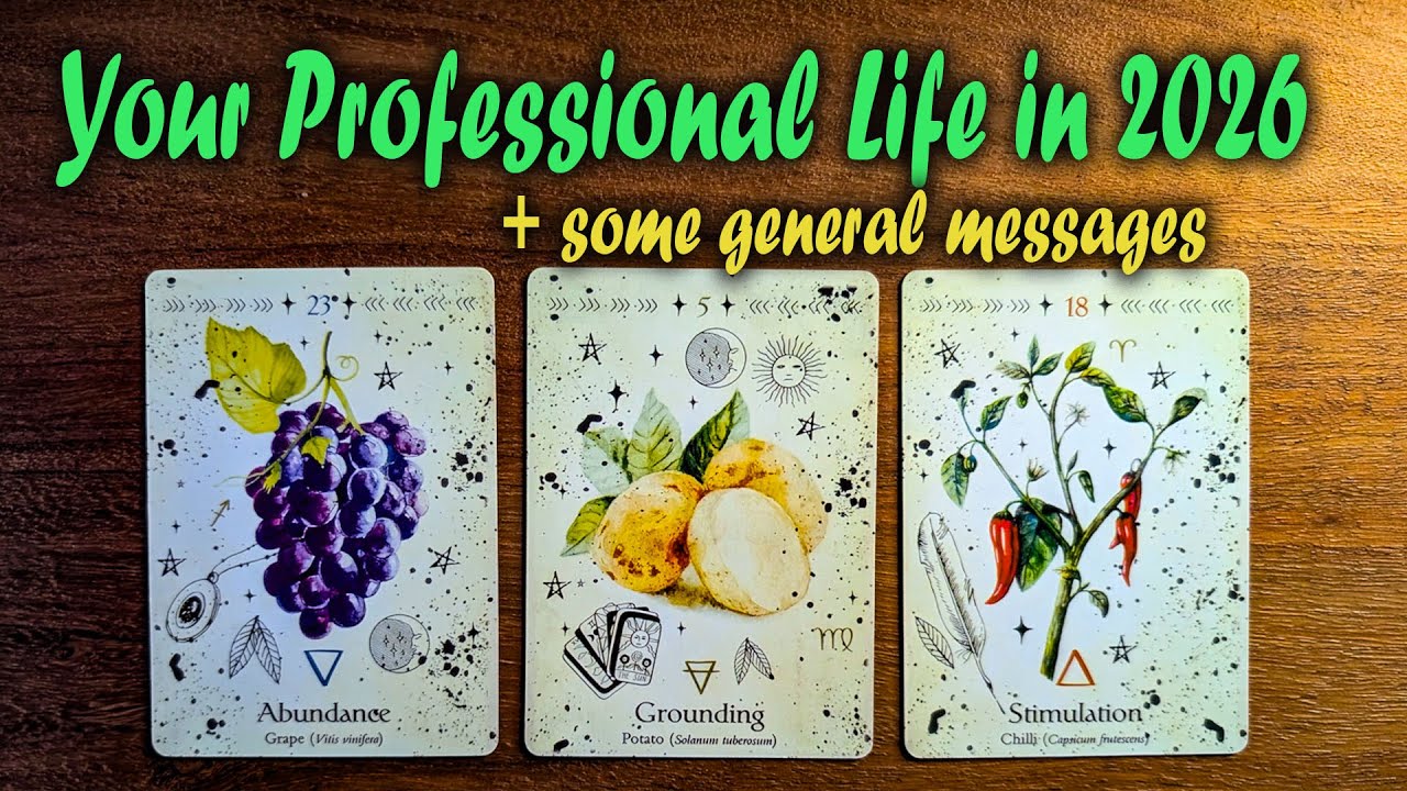 ✨ YOUR PROFESSIONAL LIFE IN 2026 - Pick a Card Career Tarot Reading