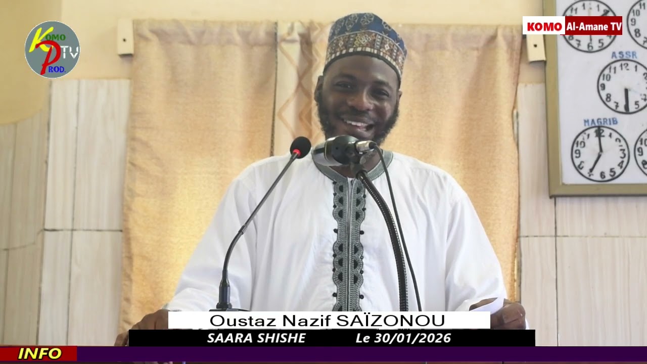 Oustaz Nazif Saizonou.  (SAARA SHISHE)