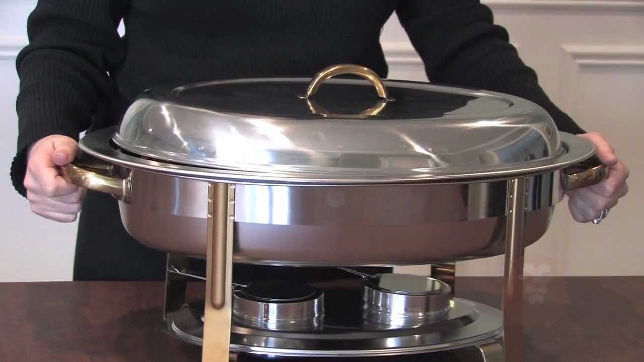 Malibu Oval 6 Qt Chafing Dish
