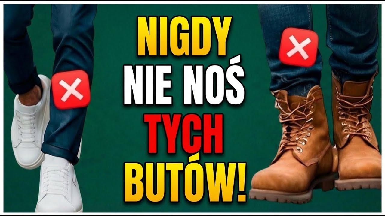 8 par butów, których żaden mężczyzna po 40-tce nie powinien nosić! | Bądź stylowy, a nie niechlujny.