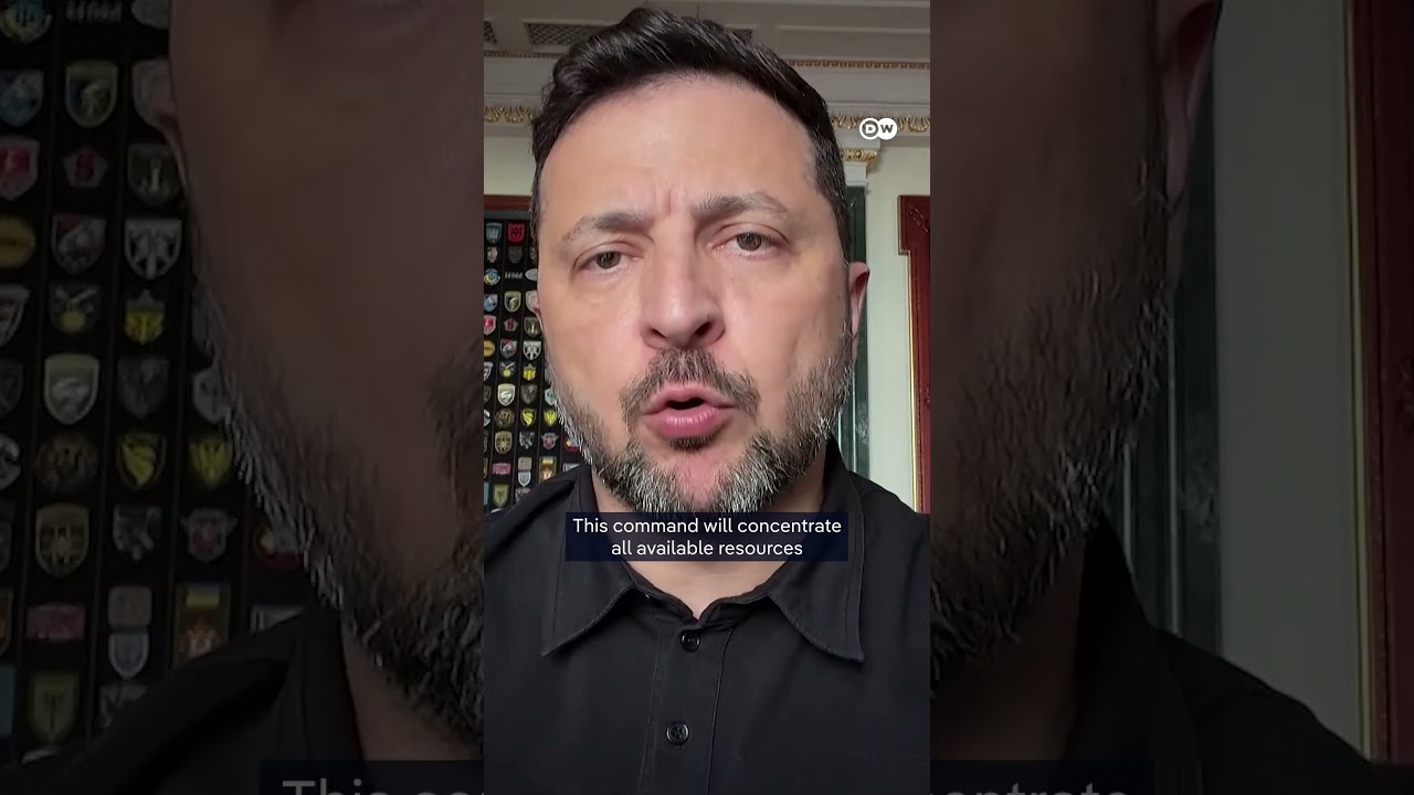Zelenskyy unveils new Ukrainian special command for long-range strikes on Russia | DW News