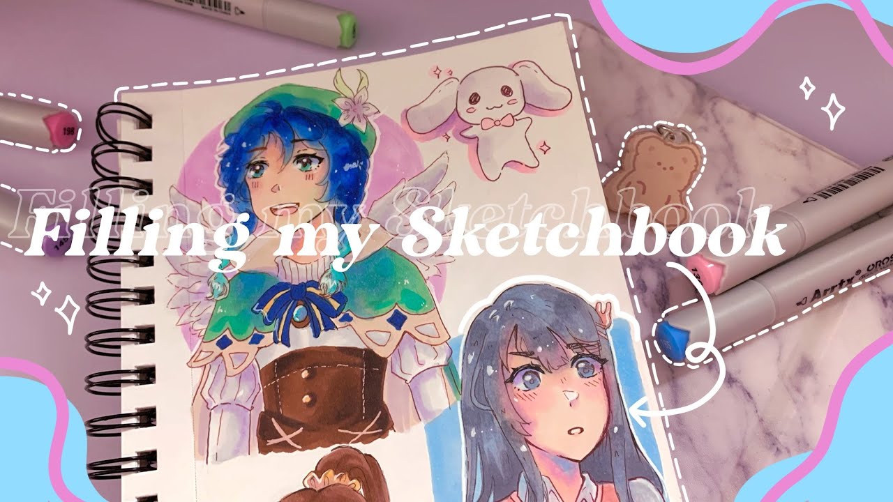 Chill draw with me // new year 2022 + channel growth tips