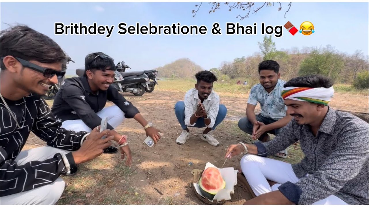 Brithdey~Selebratione🍫Bhai log ke sath Enjoi & Beutiful Views Sukhi Dem 🌿💦