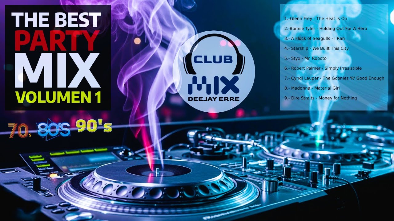 The Best Party Mix Vol.1 | Session Club Mix Deejay eRRe 70s, 80s, and 90s | link in description