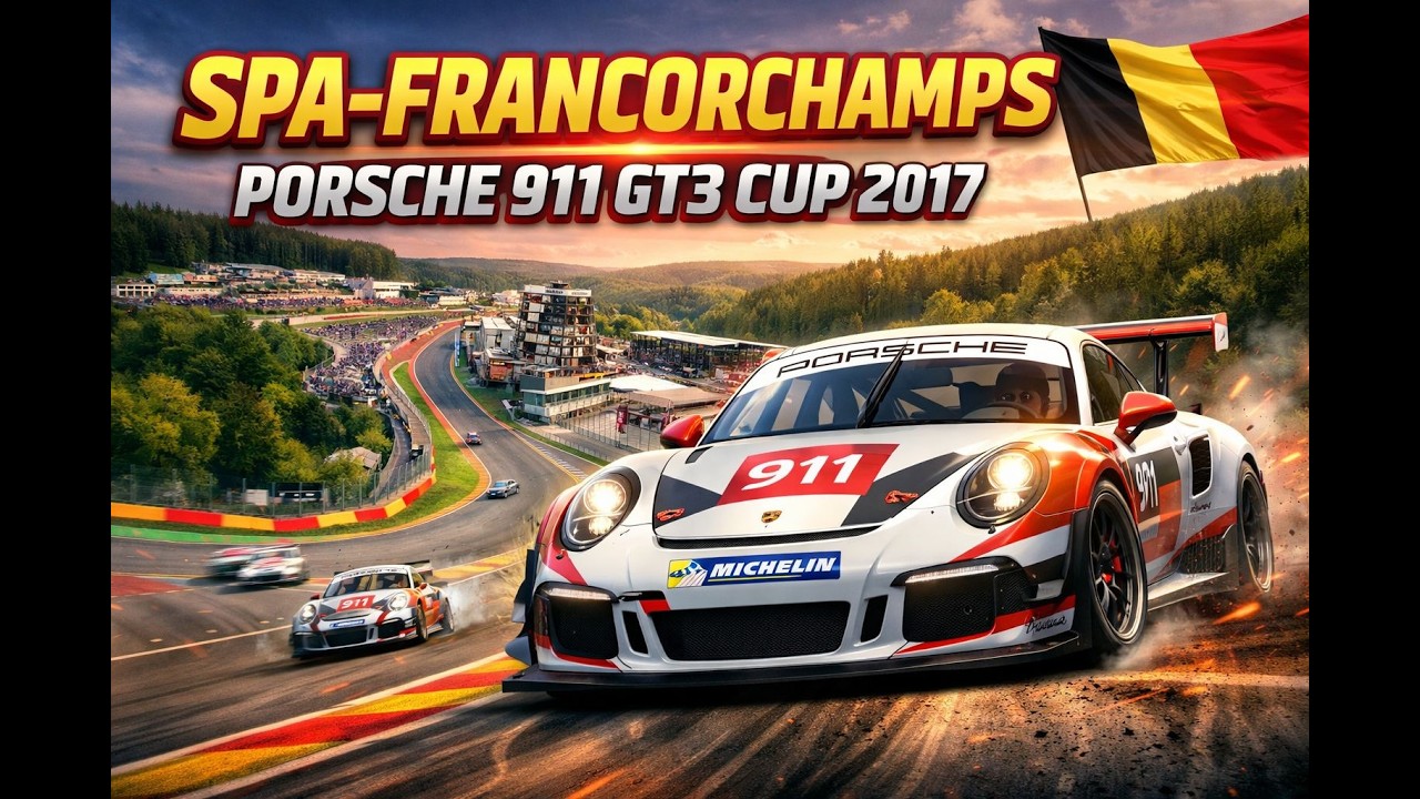 Spa-Francorchamps PORCHE 911 GT3 CUP 2017