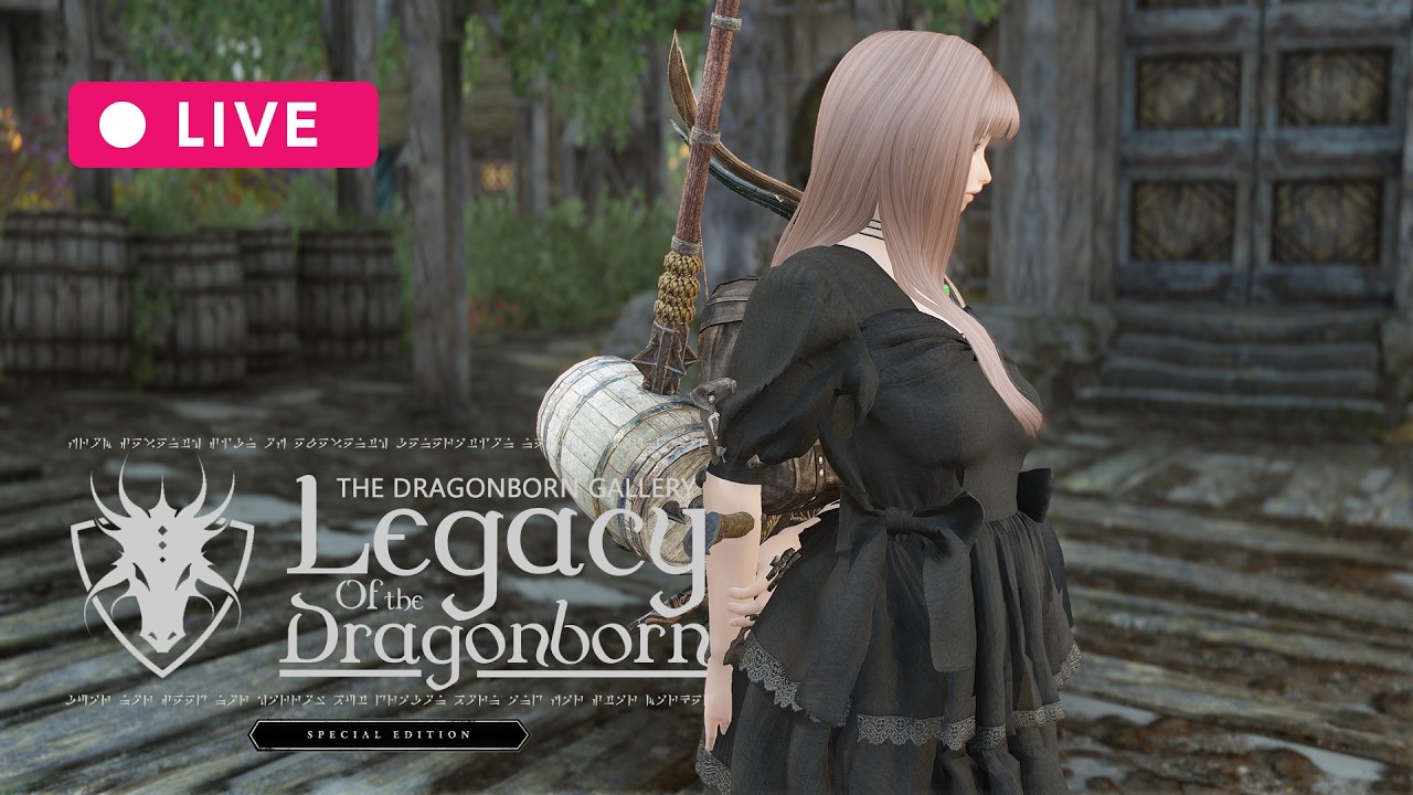 【SkyrimSE LotD編67】盗賊の小娘はDynDOLODをLowにしたようだ  Legacy of the Dragonborn  [Live #181]
