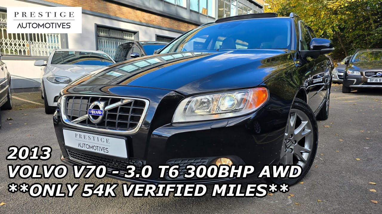 VOLVO V70 RARE & POWERFULL 300BHP 3.0 T6 AWD ONLY 54K VERIFIED MILES HUGE SPEC PRISTINE EXAMPLE