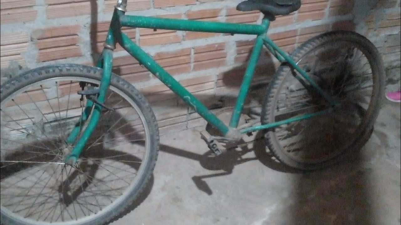 OLHA COMO TAVA A BIKE DESSE SEGUIDOR/ PEGUEI ELA E VOU FAZER UMA REFORMA DO (0)🚀🤩