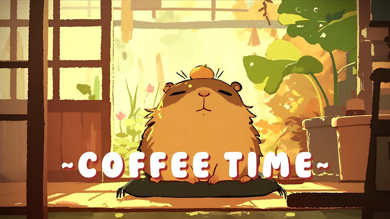 Lofi Capybara Radio | Chill Study Music Mix 🦫 🎮 ☕ | Focus Helper