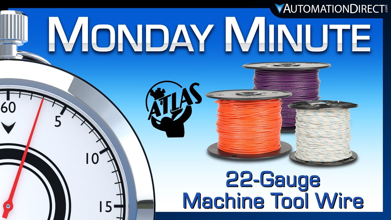 Atlas 22 Gauge MTW Wire from AutomationDirect