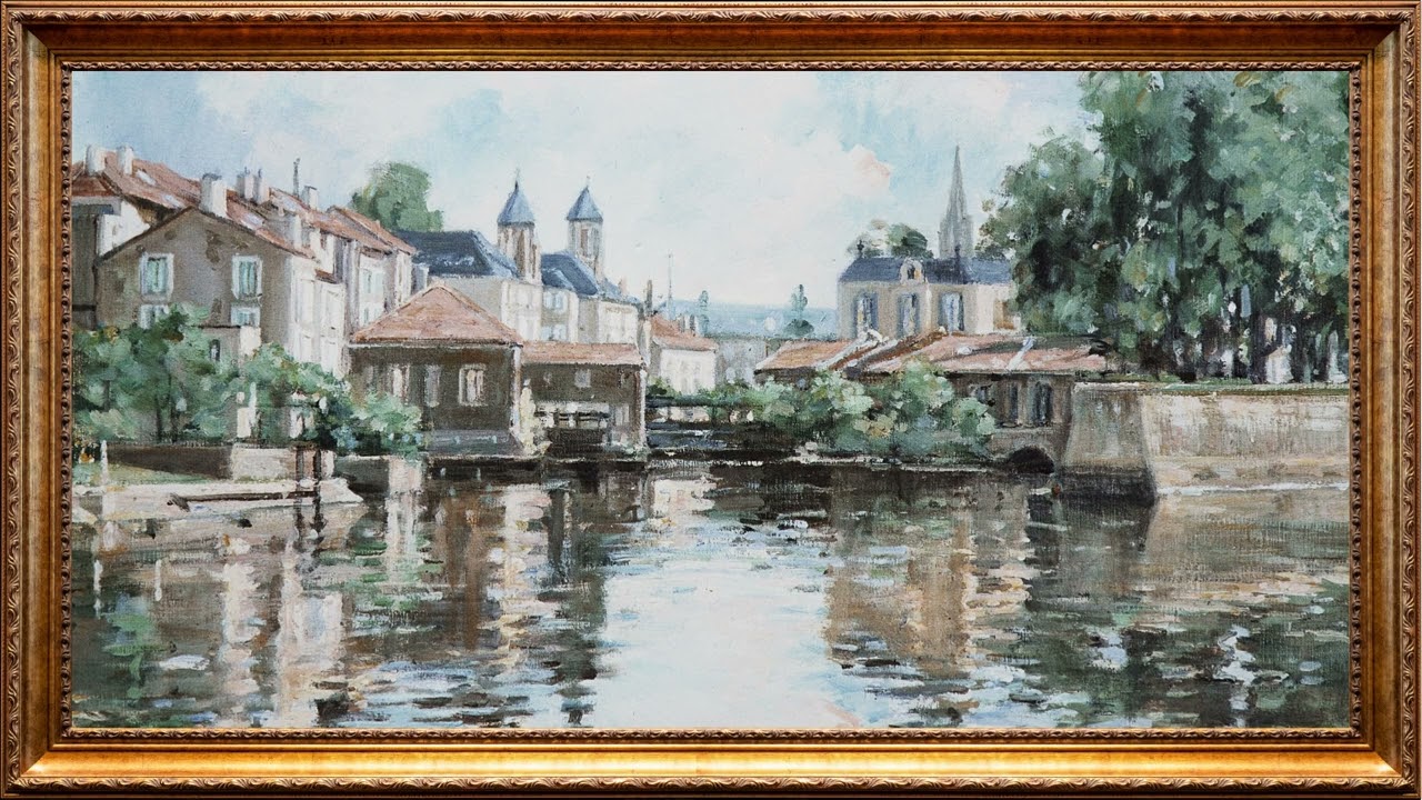 Luxury Art Vintage Oil Painting | Framed Art Aesthetics Screensaver for TV