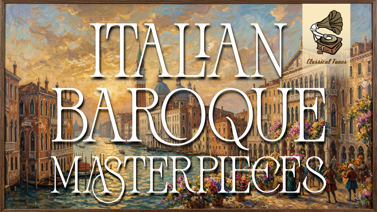 2 Hours of Italian Baroque Masterpieces &ndash; Elegant Classical Music for Studying, Focus & Brain Power