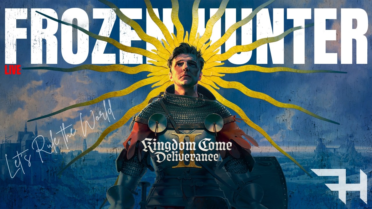 KINGDOM COME: DELIVERANCE 2 - Epic Siege & Story 🏙️| Medieval GRIND Begins🏰 | Frozen Hunter LIVE🛑