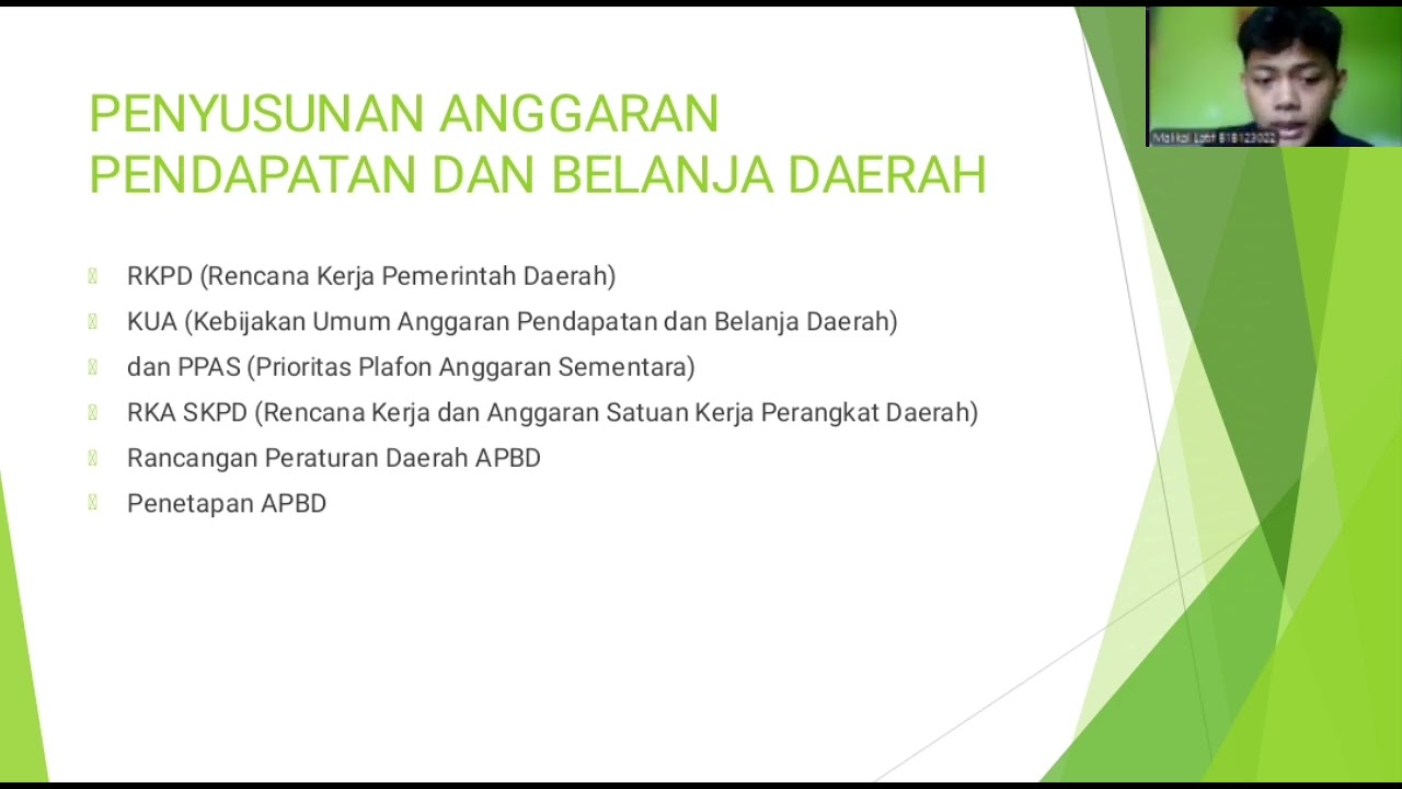 struktur dan siklus APBD