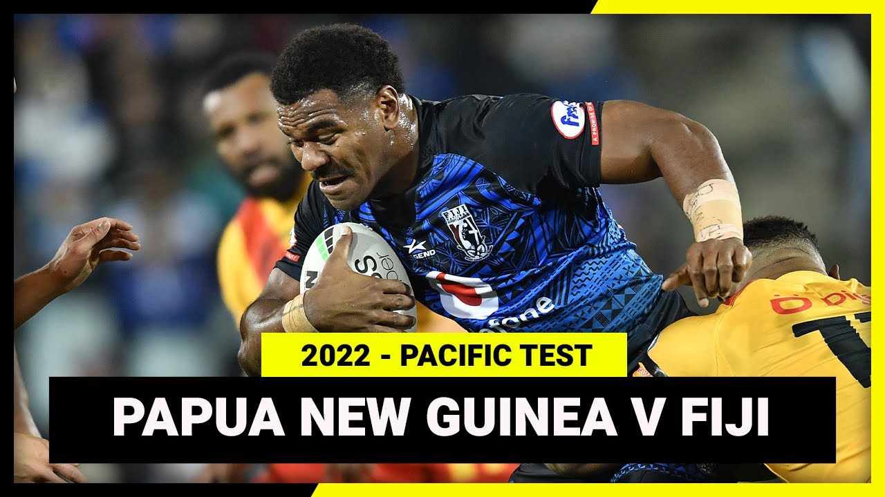 NRL Highlights | Papua New Guinea v Fiji | Full Match Replay | Pacific Test, 2022 | Internationals