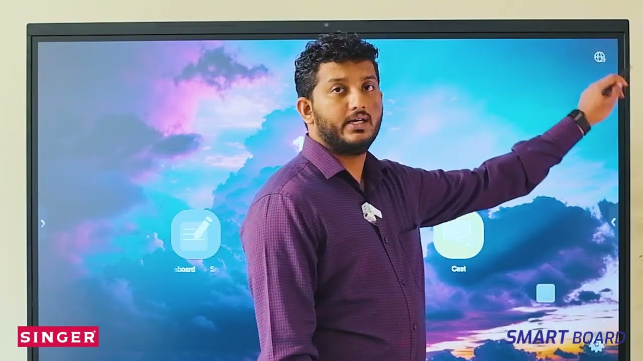 Singer Smart Board Demonstration | Next-Level Interactive Display