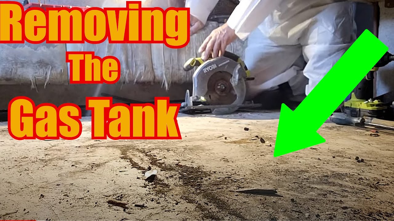 How To Remove A Gas Tank In A Boat (Part 1) - Bayliner 2450 Ciera Project Boat Update Part 14: