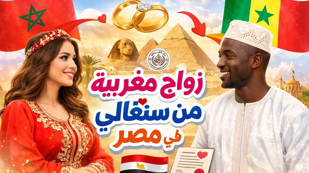 كيف توثق زواج مغربية من سنغالي في مصر|ما تحتاج معرفته عن توثيق الزواج|إجراءات زواج مغربية من سنغالي