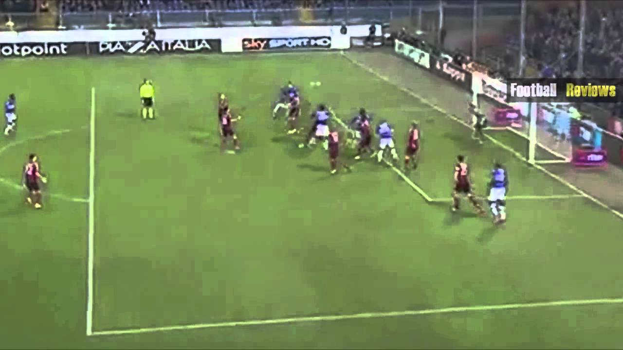 It&aacute;lia - Serie A - Sampdoria 2 x 1 AC Milan: &Eacute;der Citadin Martins Goal!