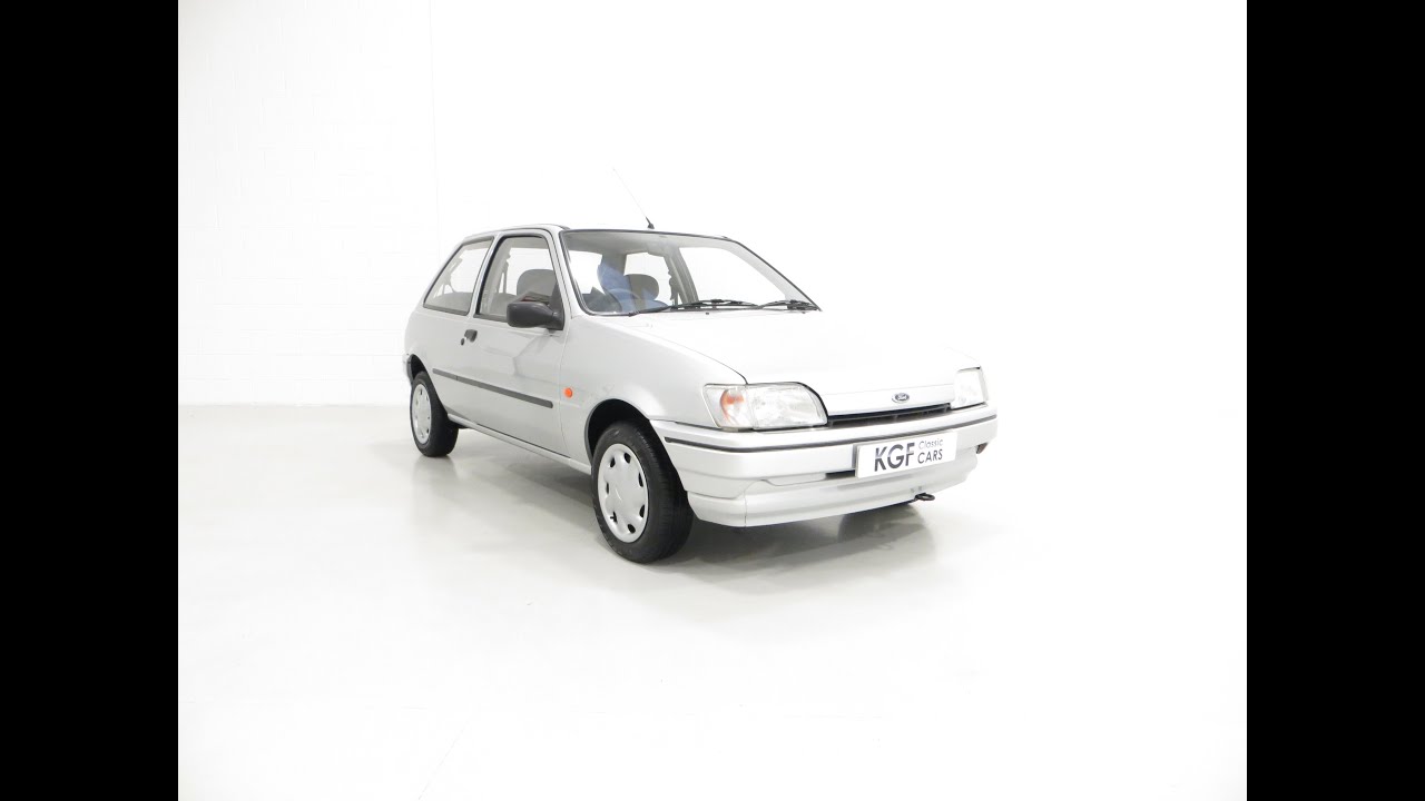 The Top of the Final Fiesta Classic Range, a Ford Fiesta Mk3 Cabaret with 15,210 Miles - SOLD!
