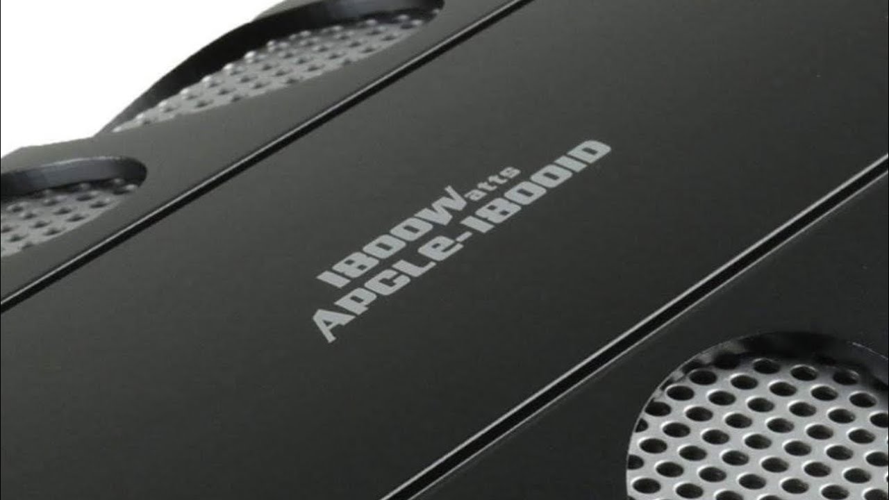 Audiopipe APCLE-18001D Overview and Amp Dyno