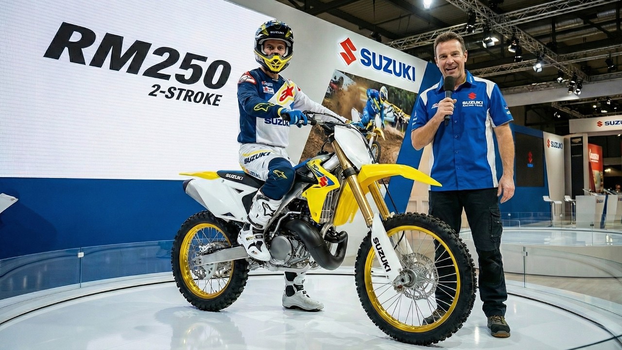 NOWY SUZUKI RM250 2-STROKE Z 2026 ROKU W KOŃCU ZAPREZENTOWANY!! - NAJLEPSZY POWR&Oacute;T MOTOCYKLI DIRT?