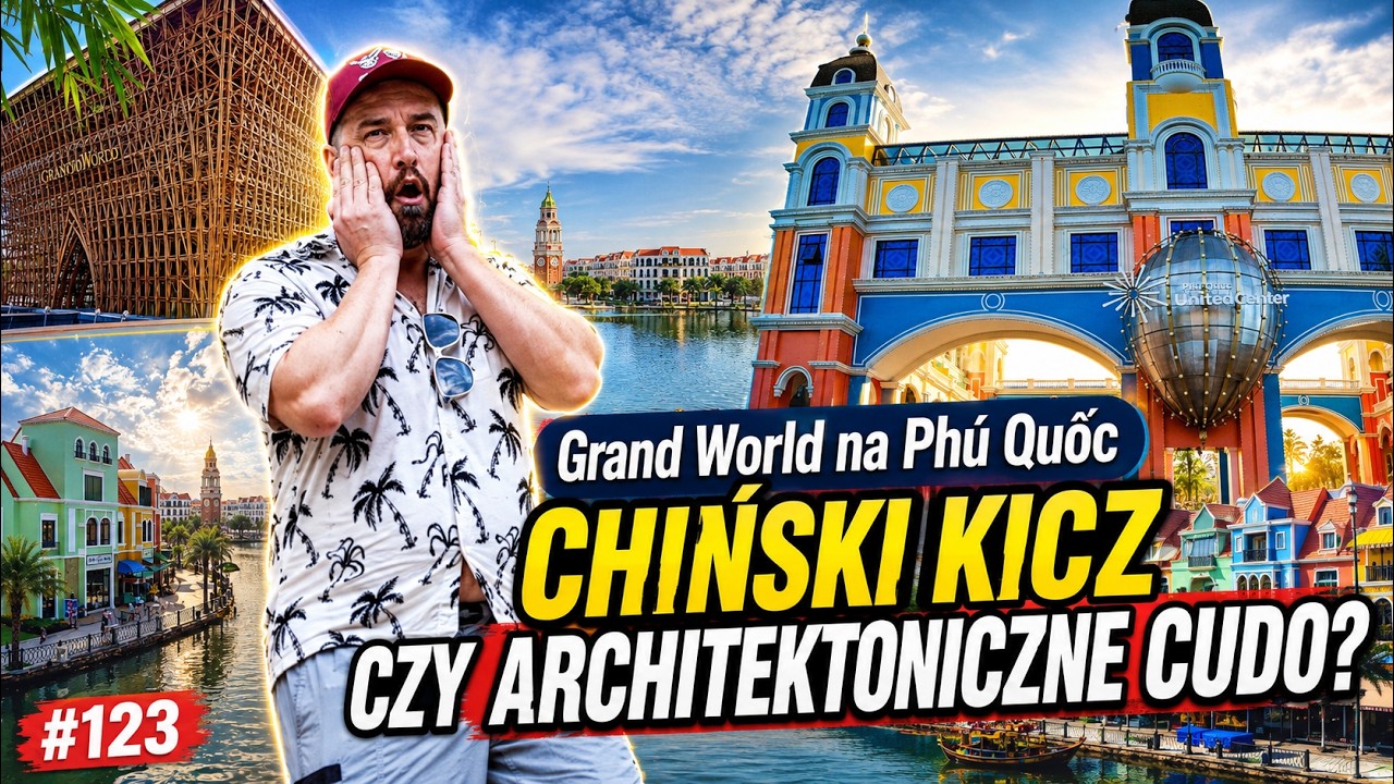 Północ Phú Quốc: WENECJA w Grand World Ep.123 4K