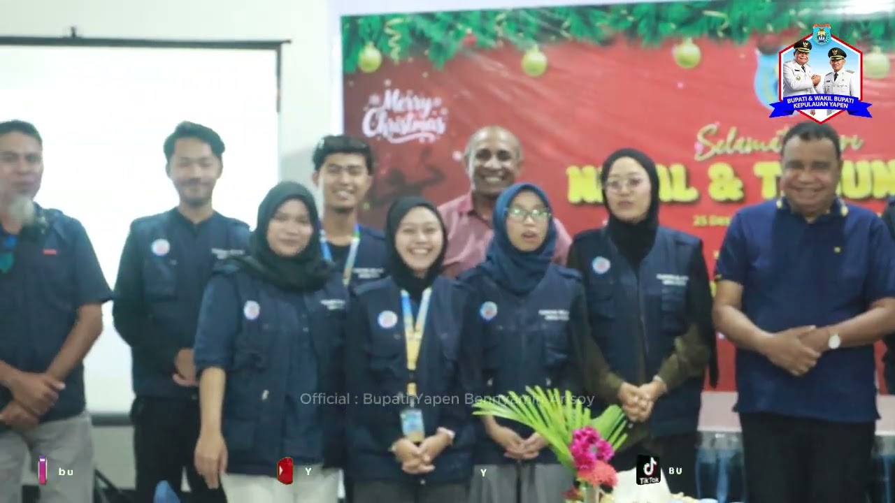 Pertemuan Bupati Yapen Bersama Tim IPB Bogor KKP Untuk Survei Calon  7 Kampung Nelayan Merah Putih