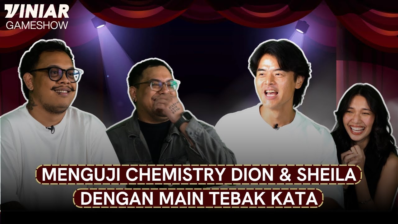 SHEILA DARA & DION WIYOKO, TERLALU DOMINAN DALAM GAME TEBAK KATA KALI INI! | #VINIAR